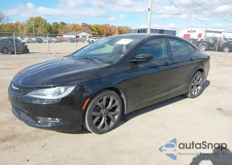 2016 Chrysler 200 S from USA, damaged, VIN 1C3CCCDG6GN158387